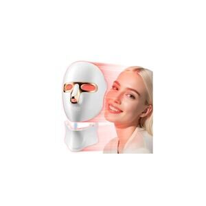 Red Light Therapy Mask for Face,Cordless LED Face Mask Light Therapy, Usb C